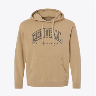 Central Louisiana Inline Pigment-Dyed Hoodie