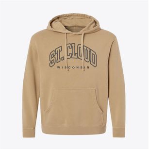 St. Cloud Wisconsin Inline Pigment-Dyed Hoodie