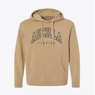 Aucilla Florida Inline Pigment-Dyed Hoodie