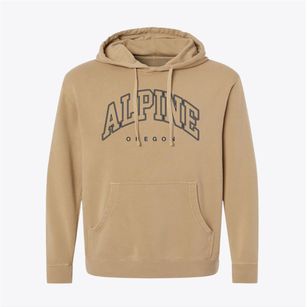 Alpine Oregon Inline Pigment-Dyed Hoodie