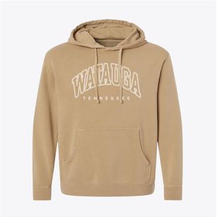 Watauga Tennessee Inline Pigment-Dyed Hoodie