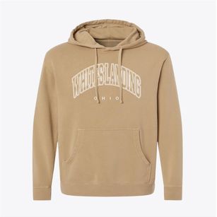 Whites Landing Ohio Inline Pigment-Dyed Hoodie