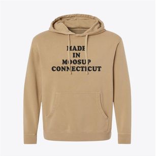 Moosup Connecticut Classic 70s Pigment-Dyed Hoodie