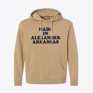 Alexander Arkansas Classic 70s Pigment-Dyed Hoodie