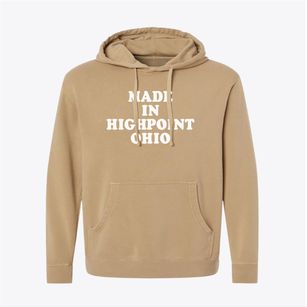 Highpoint Ohio Classic 70s Pigment-Dyed Hoodie