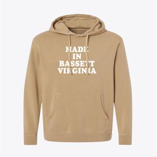 Bassett Virginia Classic 70s Pigment-Dyed Hoodie