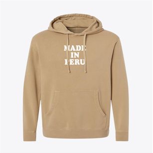 Peru Massachusetts Classic 70s Pigment-Dyed Hoodie