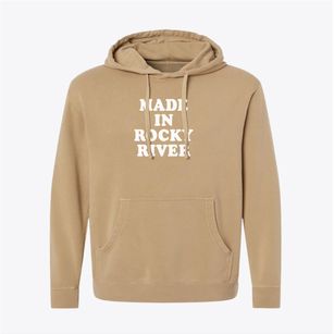 Rocky River Ohio Classic 70s Pigment-Dyed Hoodie