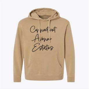 Connecticut Avenue Estates Maryland Freestyle Pigment-Dyed Hoodie