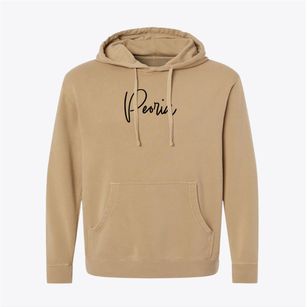 Peoria Texas Freestyle Pigment-Dyed Hoodie