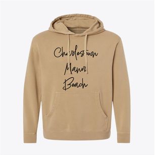 Charlestown Manor Beach Maryland Freestyle Pigment-Dyed Hoodie