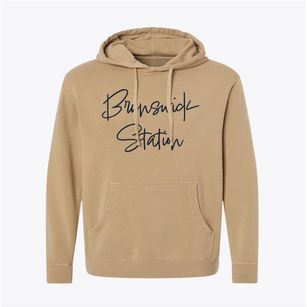 Brunswick Station Maine Freestyle Pigment-Dyed Hoodie