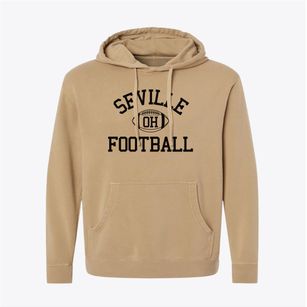 Seville Ohio Football Pigment-Dyed Hoodie