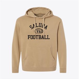 Saluda Virginia Football Pigment-Dyed Hoodie