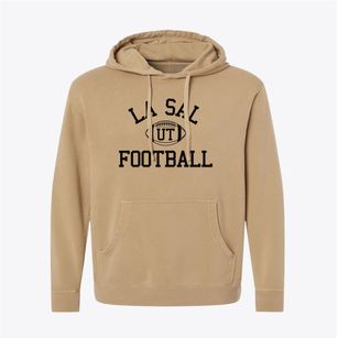 La Sal Utah Football Pigment-Dyed Hoodie