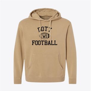 Doty Wisconsin Football Pigment-Dyed Hoodie