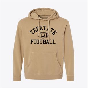 Tepetate Louisiana Football Pigment-Dyed Hoodie