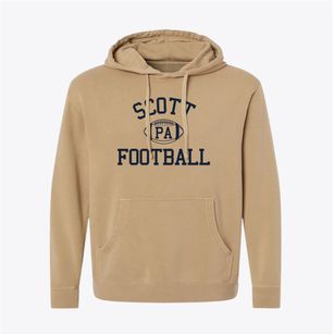 Scott Pennsylvania Football Pigment-Dyed Hoodie