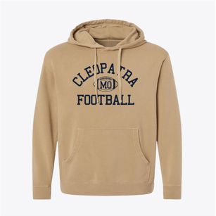 Cleopatra Missouri Football Pigment-Dyed Hoodie