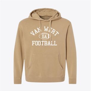 Van Wert Georgia Football Pigment-Dyed Hoodie
