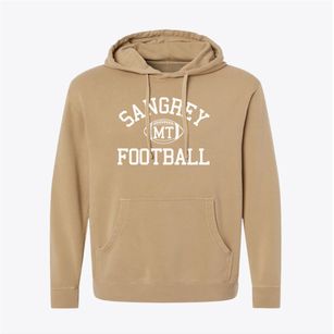 Sangrey Montana Football Pigment-Dyed Hoodie