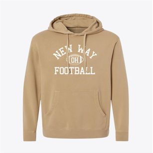 New Way Ohio Football Pigment-Dyed Hoodie