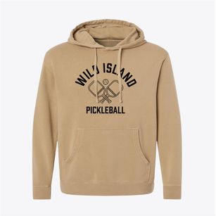 Wild Island Florida Pickleball Pigment-Dyed Hoodie