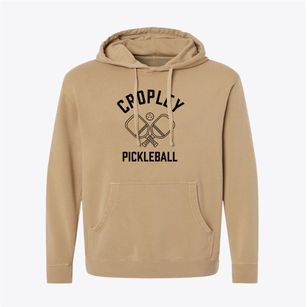 Cropley Utah Pickleball Pigment-Dyed Hoodie