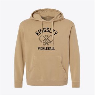 Kingsley Florida Pickleball Pigment-Dyed Hoodie