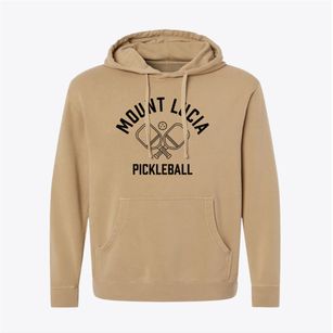 Mount Lucia Iowa Pickleball Pigment-Dyed Hoodie