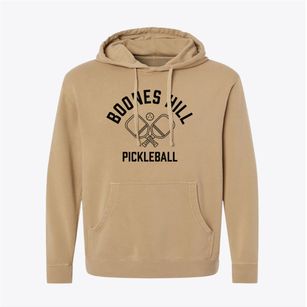 Boones Hill North Carolina Pickleball Pigment-Dyed Hoodie