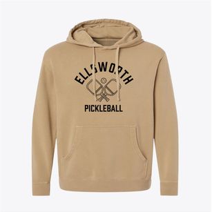 Ellsworth Connecticut Pickleball Pigment-Dyed Hoodie