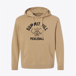 Summit Hill Pennsylvania Pickleball Pigment-Dyed Hoodie