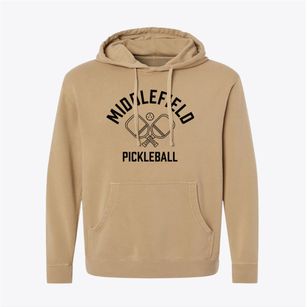 Middlefield Ohio Pickleball Pigment-Dyed Hoodie