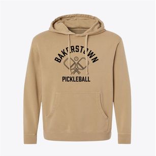 Bakerstown Pennsylvania Pickleball Pigment-Dyed Hoodie