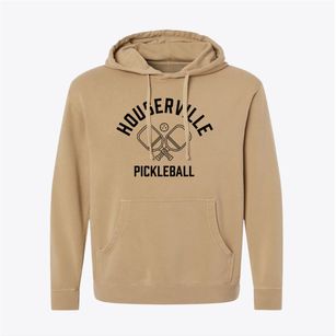 Houserville Pennsylvania Pickleball Pigment-Dyed Hoodie