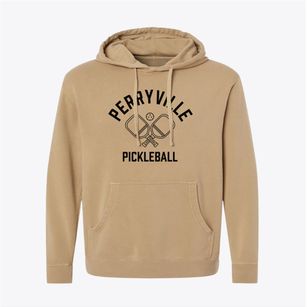 Perryville Arkansas Pickleball Pigment-Dyed Hoodie