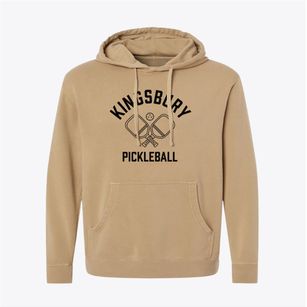 Kingsbury Texas Pickleball Pigment-Dyed Hoodie