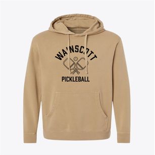 Wainscott New York Pickleball Pigment-Dyed Hoodie