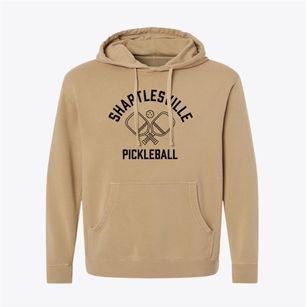 Shartlesville Pennsylvania Pickleball Pigment-Dyed Hoodie