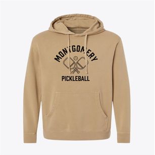 Montgomery Michigan Pickleball Pigment-Dyed Hoodie