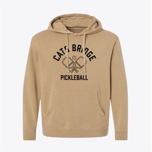 Cats Bridge Virginia Pickleball Pigment-Dyed Hoodie