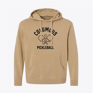 Columbus Nevada Pickleball Pigment-Dyed Hoodie