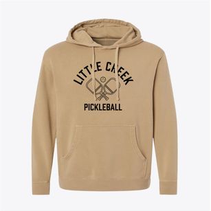 Little Creek North Carolina Pickleball Pigment-Dyed Hoodie