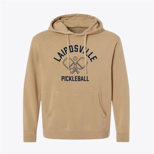 Lairdsville New York Pickleball Pigment-Dyed Hoodie