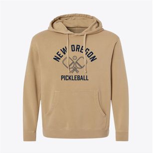 New Oregon New York Pickleball Pigment-Dyed Hoodie