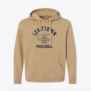 Levittown New York Pickleball Pigment-Dyed Hoodie