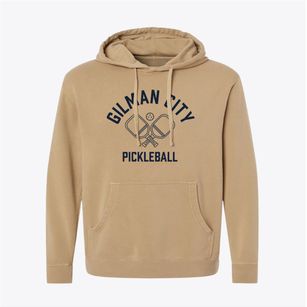 Gilman City Missouri Pickleball Pigment-Dyed Hoodie
