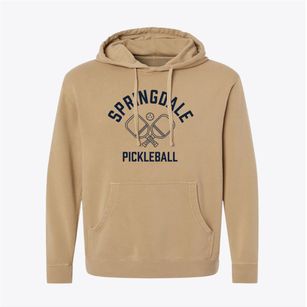 Springdale Oregon Pickleball Pigment-Dyed Hoodie