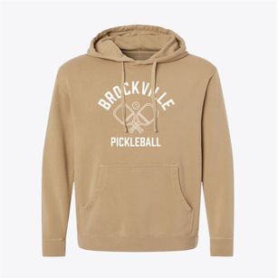 Brockville New York Pickleball Pigment-Dyed Hoodie